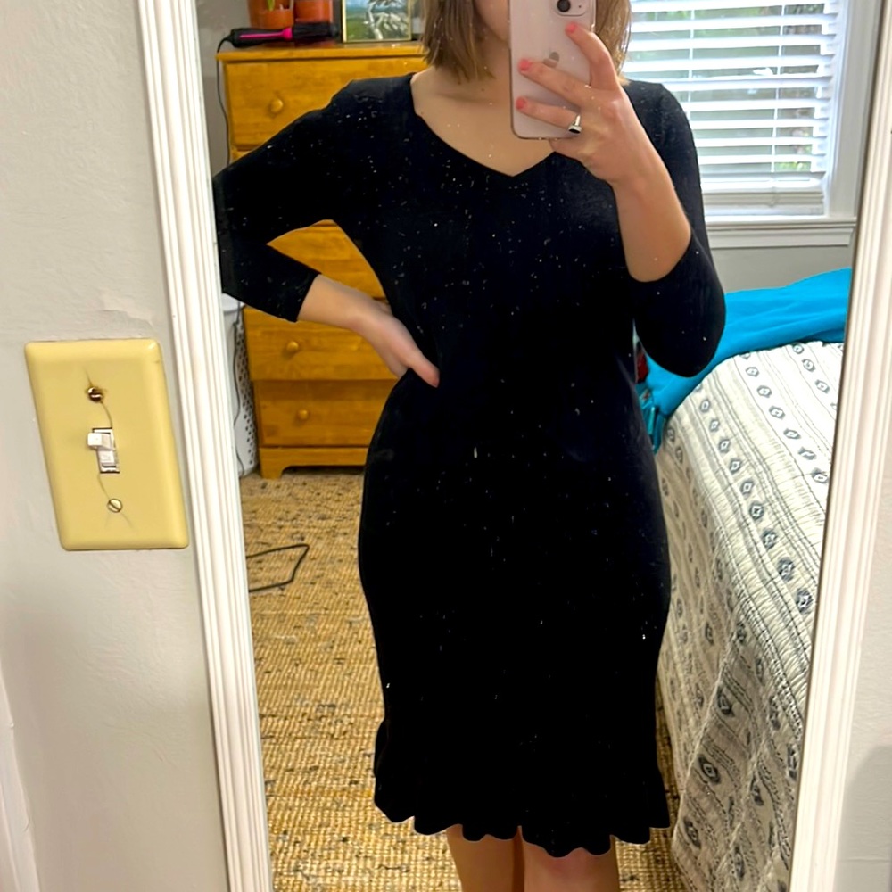Talbots Merino sweater dress